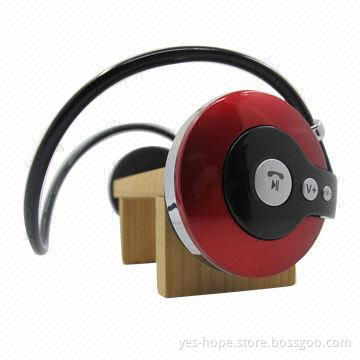 Fashionable media player best stereo Bluetooth headphones